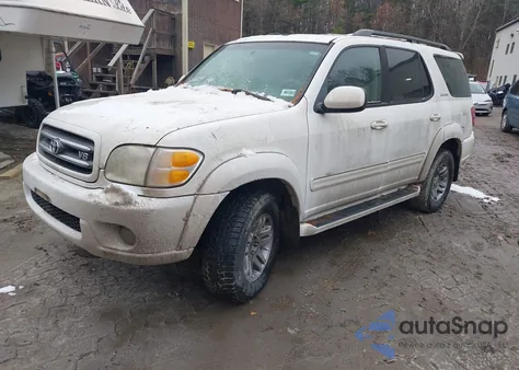 2004 Toyota Sequoia Limited V8 from USA, damaged, VIN 5TDBT48A14S211280